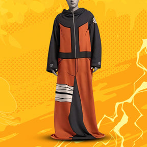 Naruto Shippuden 57 x 43 Inch Wearable Blanket