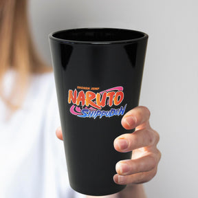 Naruto Shippuden Hidden Leaf Logo 16oz Drinking Glass