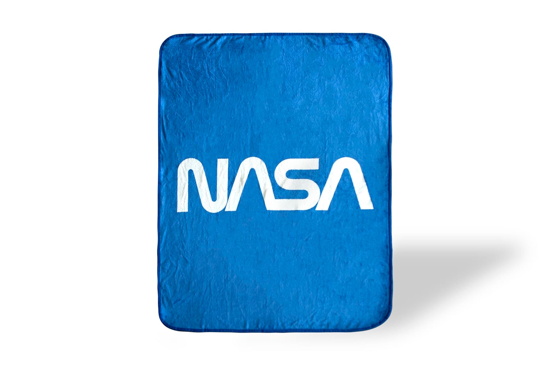 NASA Logo Fleece Soft Throw Blanket | Large NASA Blanket | 60 x 45 Inches