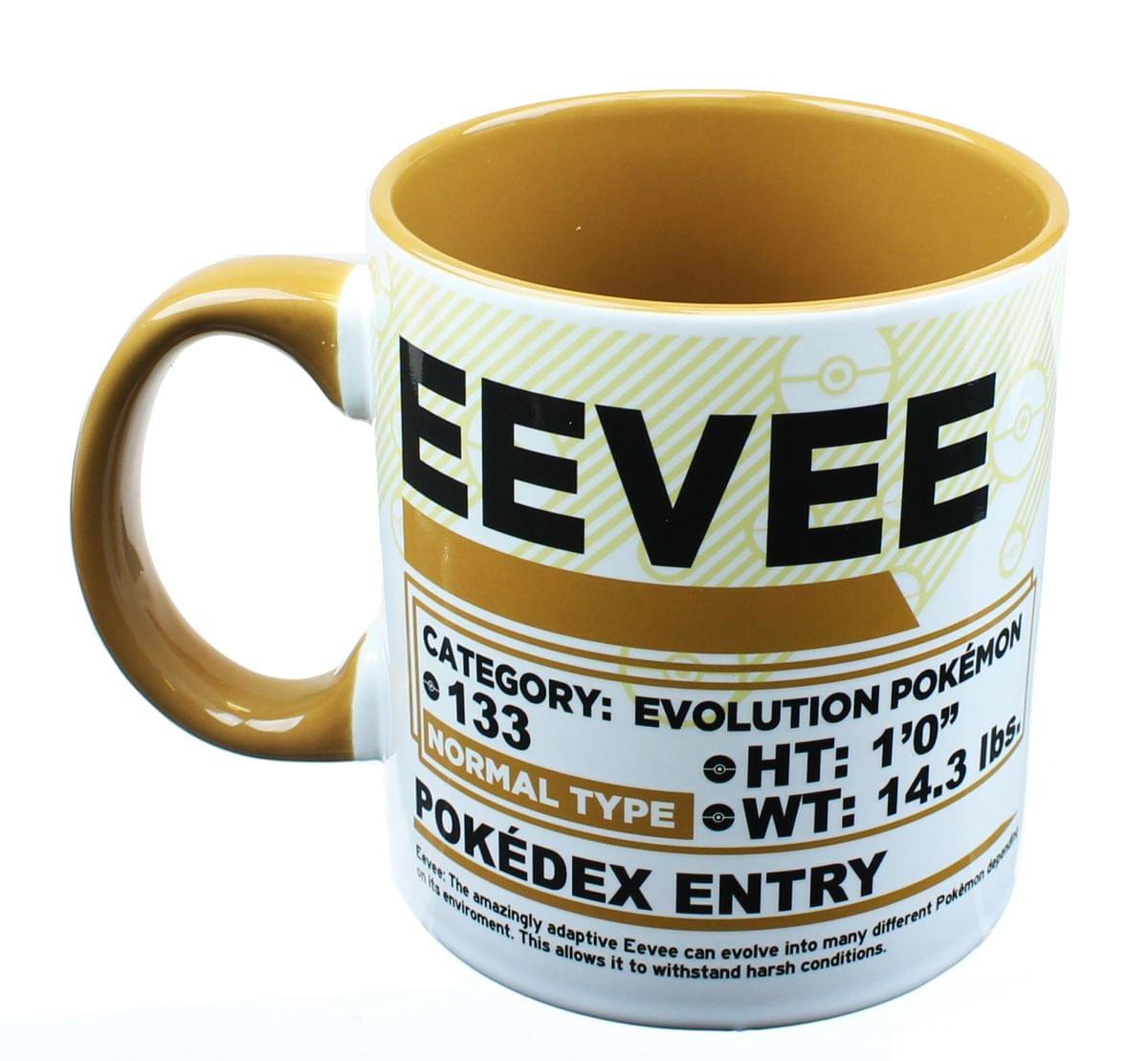 Pokemon Pokedex Evee 20oz Ceramic Mug