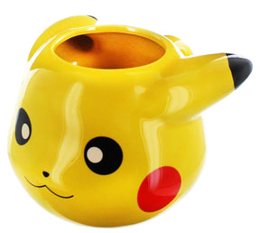 Pokemon Ceramic Mug Set of 4: Molded Pokeballs, Pikachu, XY