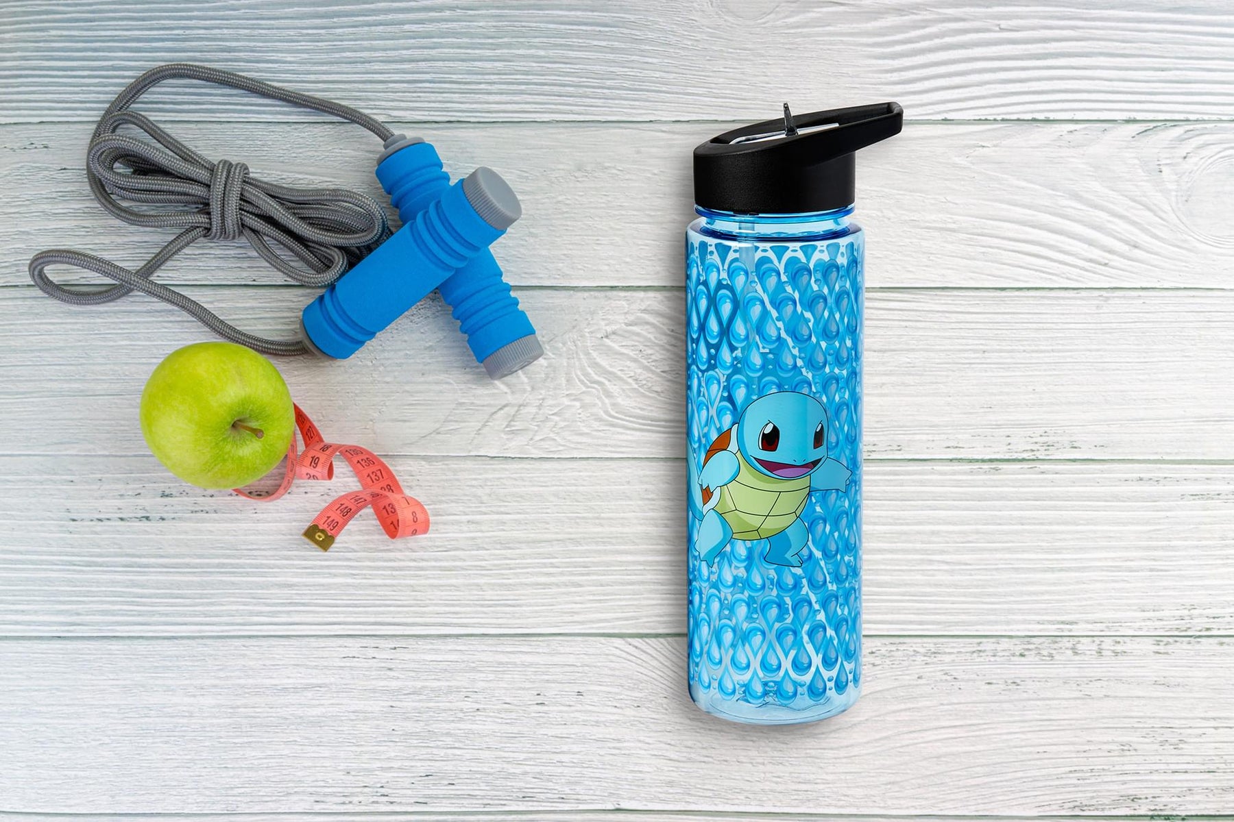 Pokemon Squirtle 16oz Water Bottle - BPA-Free Reusable Drinking Bottles