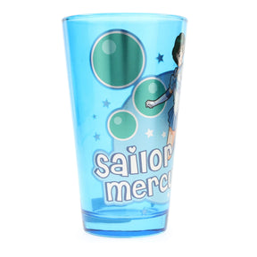 Sailor Moon Sailor Mercury 16oz Blue Pint Glass