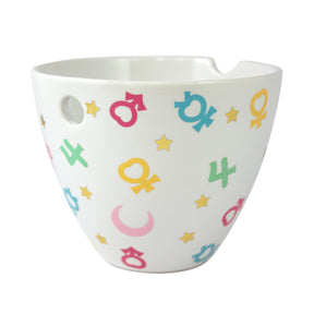 Sailor Moon Symbols 16 Ounce Ramen Bowl with Chopsticks