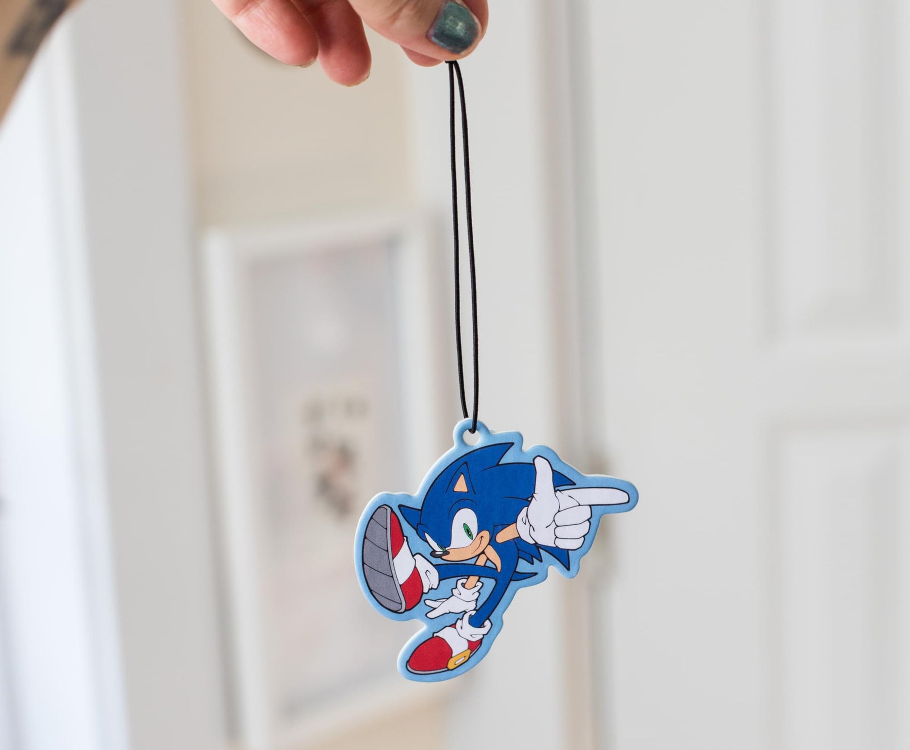 Sonic the Hedgehog Air Freshener | Fresh Cotton Scent