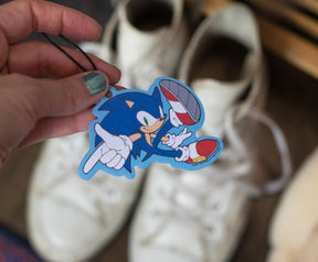 Sonic the Hedgehog Air Freshener | Fresh Cotton Scent