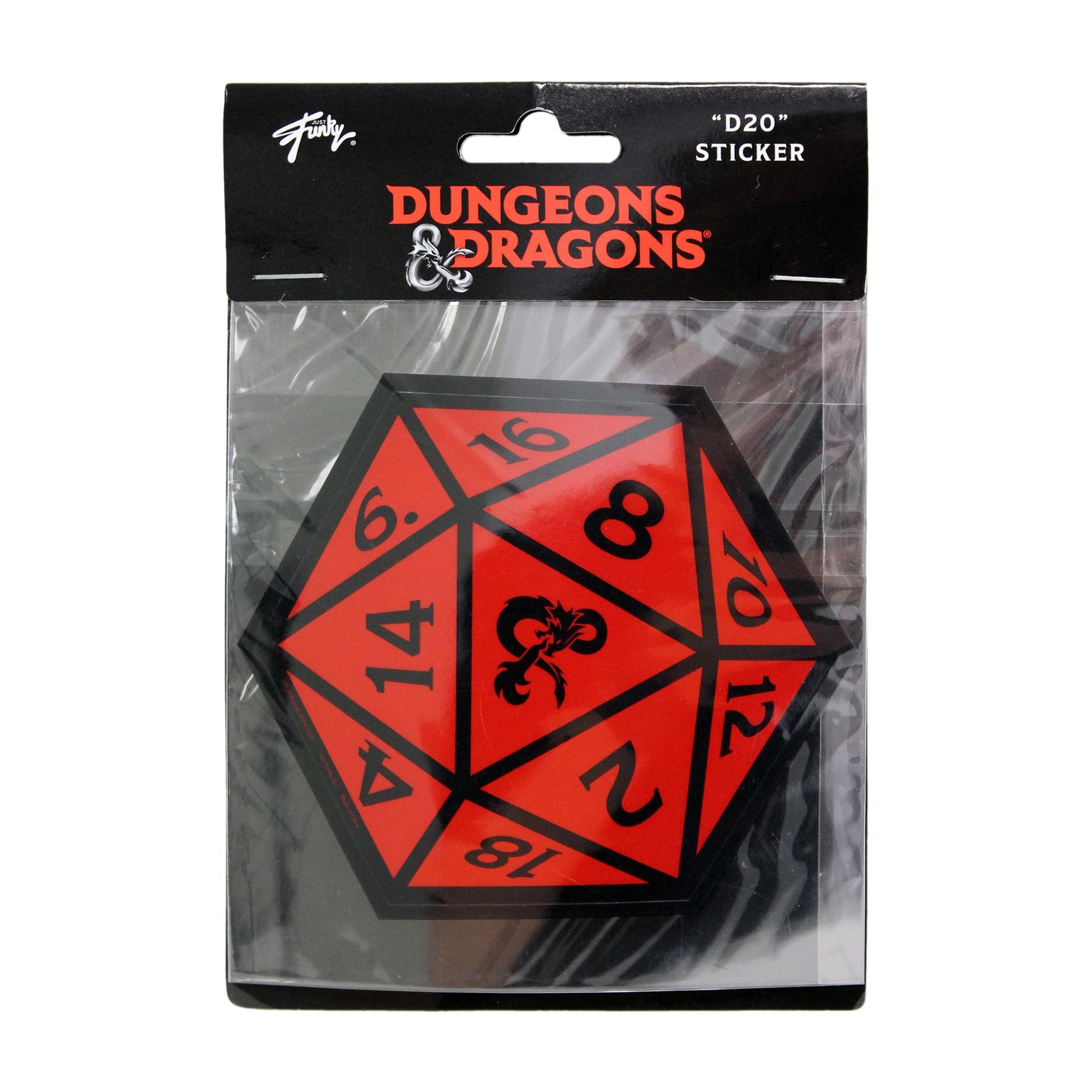 Dungeons & Dragons 45 x 60 Inch Fleece Throw Blanket & Sticker