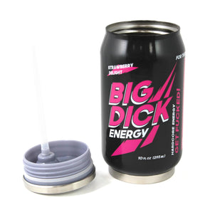 Big D#@k Energy 10oz Stainless Steel Travel Can