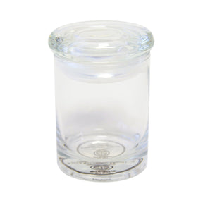 Airtight Clear Glass Jar 6oz Storage Container with Lid