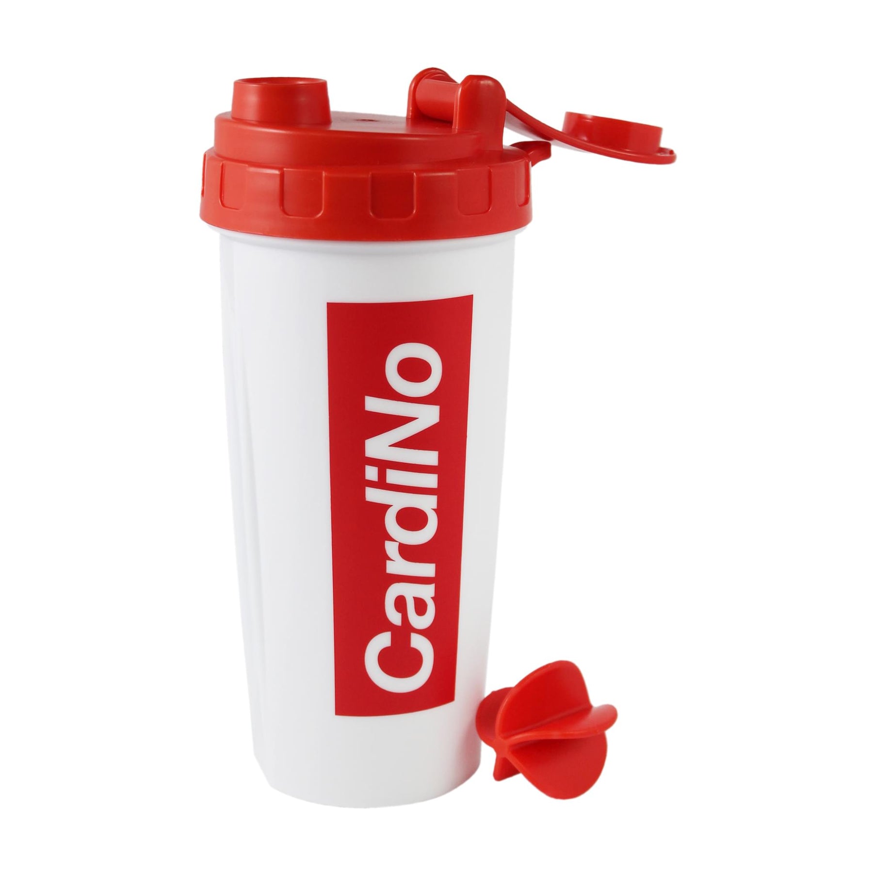 CardiNo 20oz Plastic Shaker Bottle