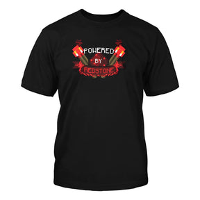 Minecraft Powered By Redstone Adult Premium T-Shirt