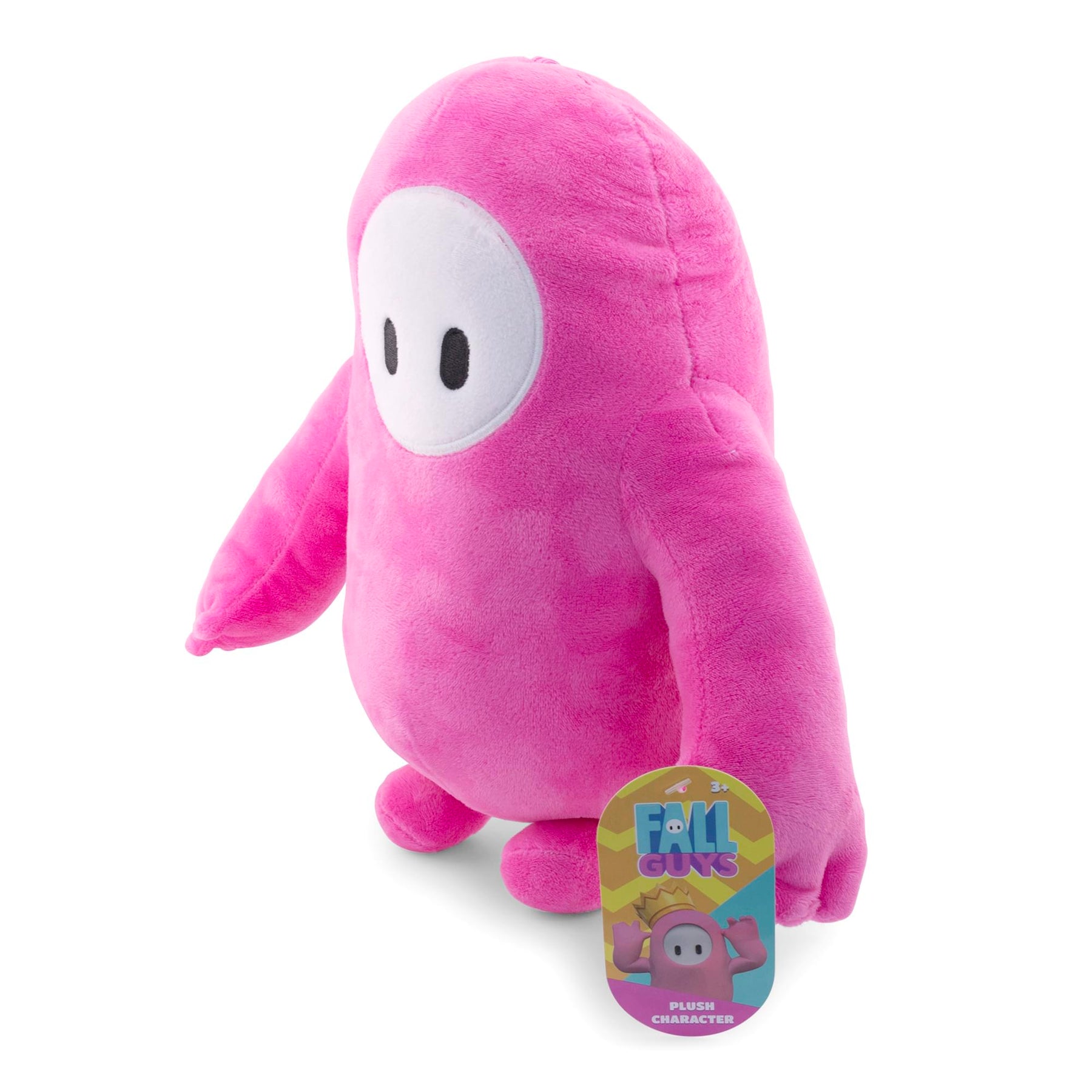 Fall Guys 12 Inch Plush | Pink w/ Crown