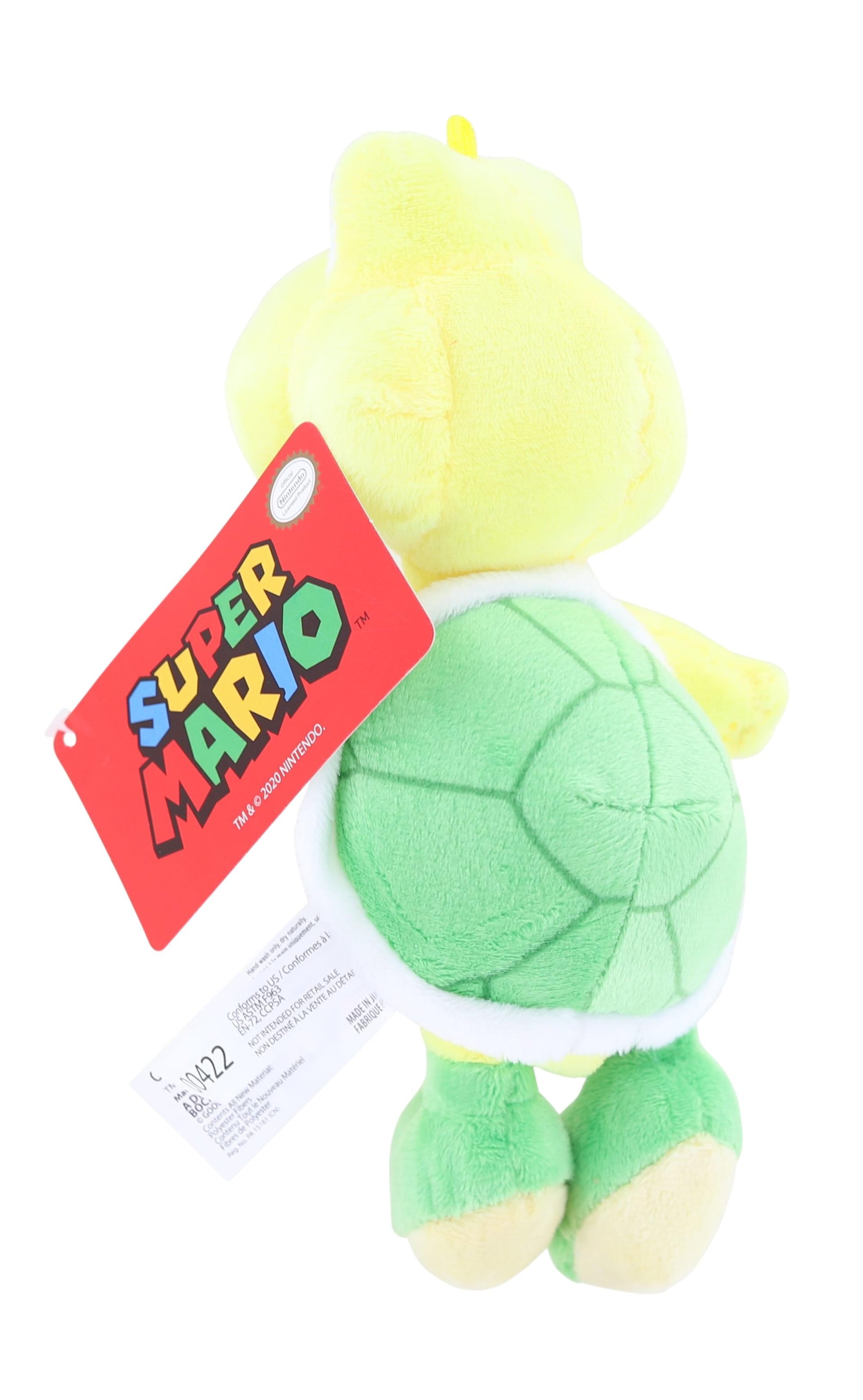 Nintendo Super Mario Villains 8 Inch Plush | Koopa Troopa