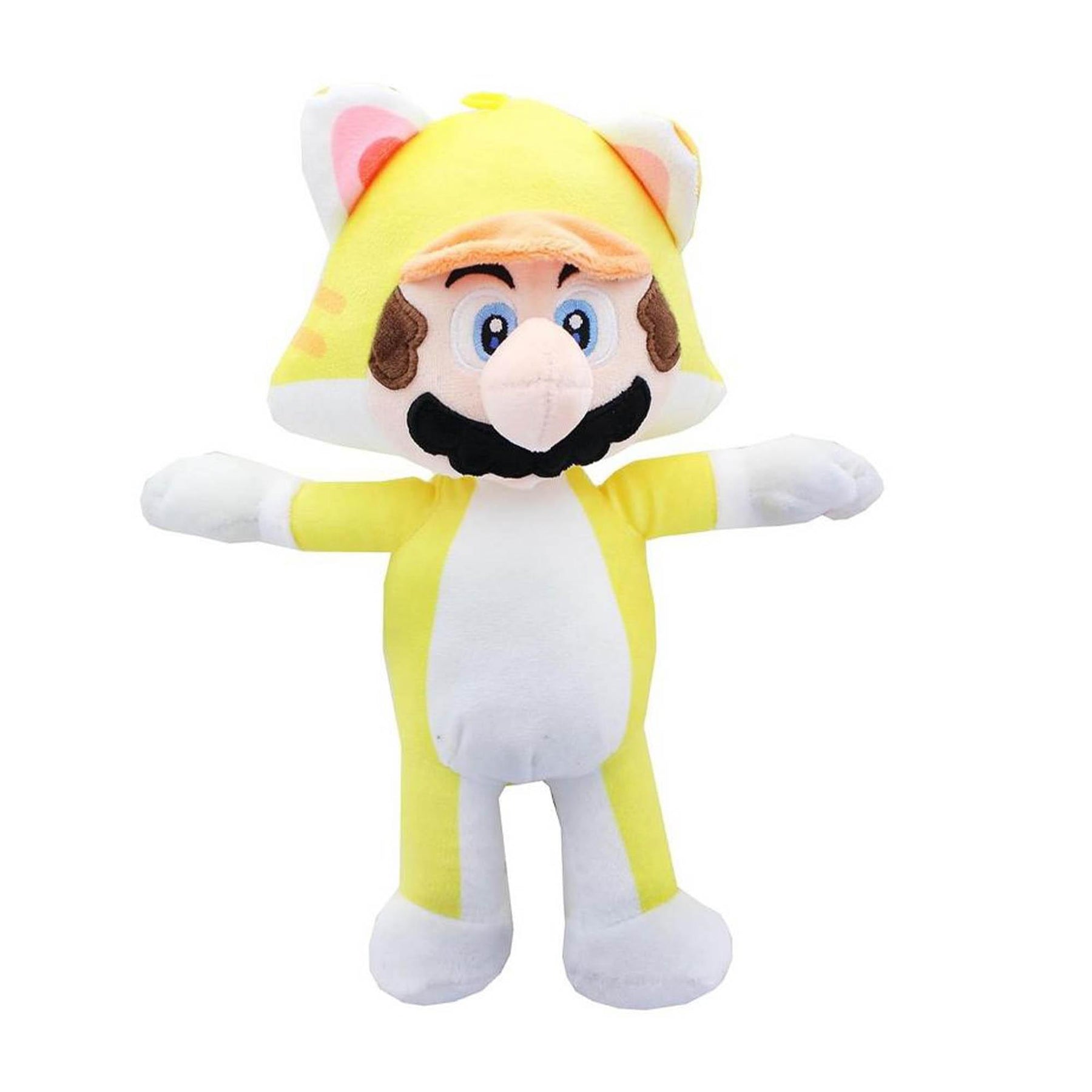 Super Mario 12 Inch Character Plush | Cat Mario