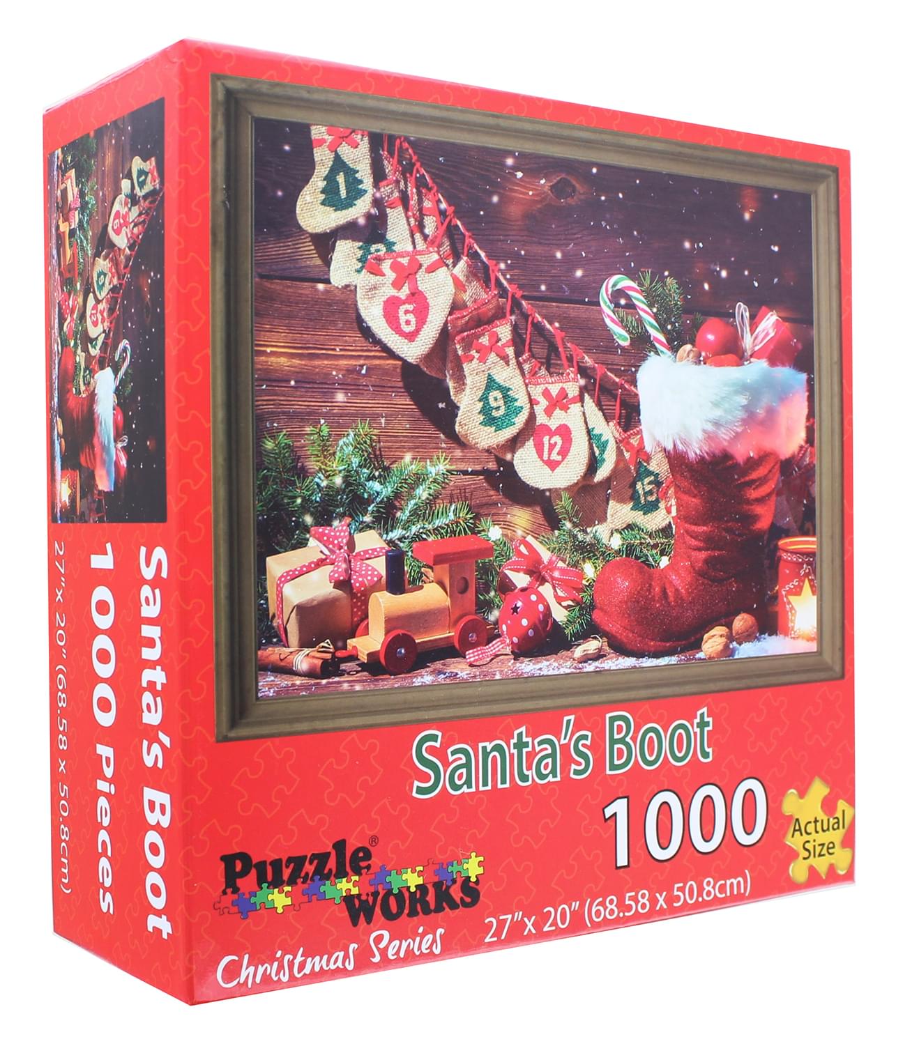 Santas Boot 1000 Piece Jigsaw Puzzle