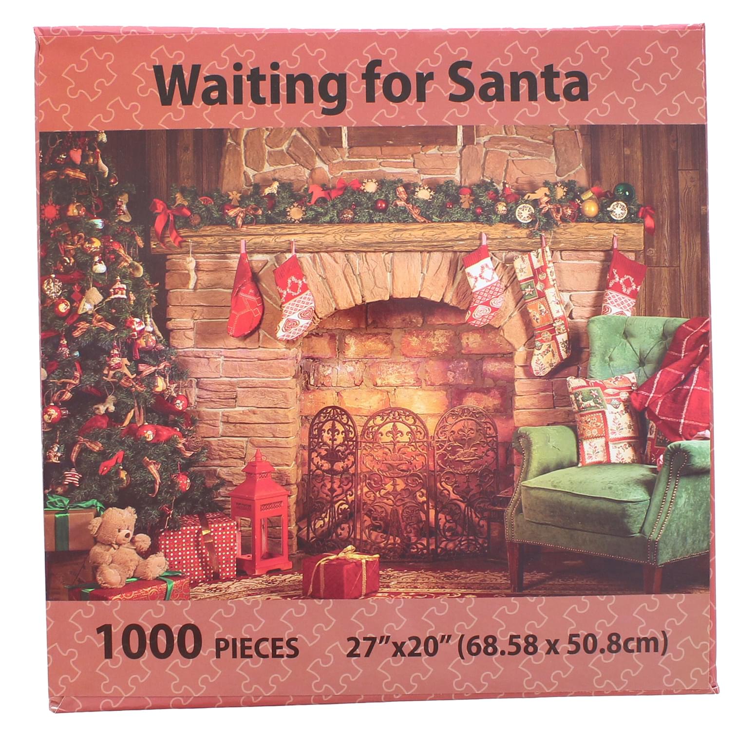 Waiting On Santa 1000 Piece Jigsaw Puzzle