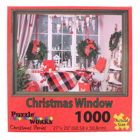 Christmas Window 1000 Piece Jigsaw Puzzle