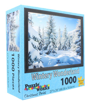 Wintery Wonderland 1000 Piece Jigsaw Puzzle