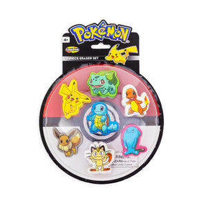 Pokemon Eraser 7-Pack