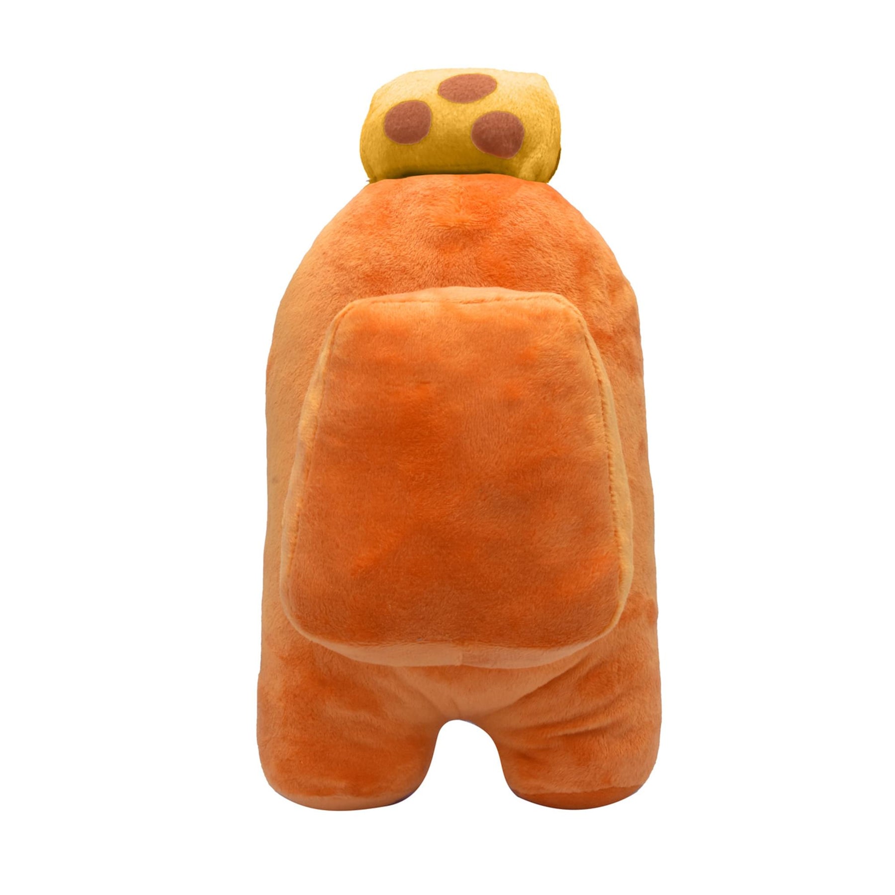 Among Us 7 Inch Plush | Orange Crewmate w/ Cheese Hat