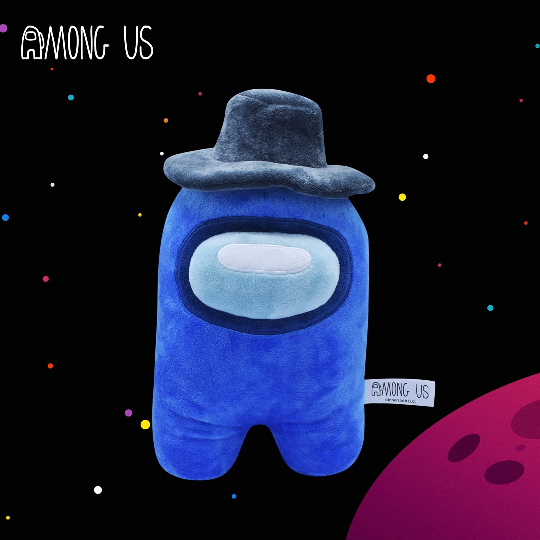 Among Us 7 Inch Plush | Blue Crewmate w/ Hat