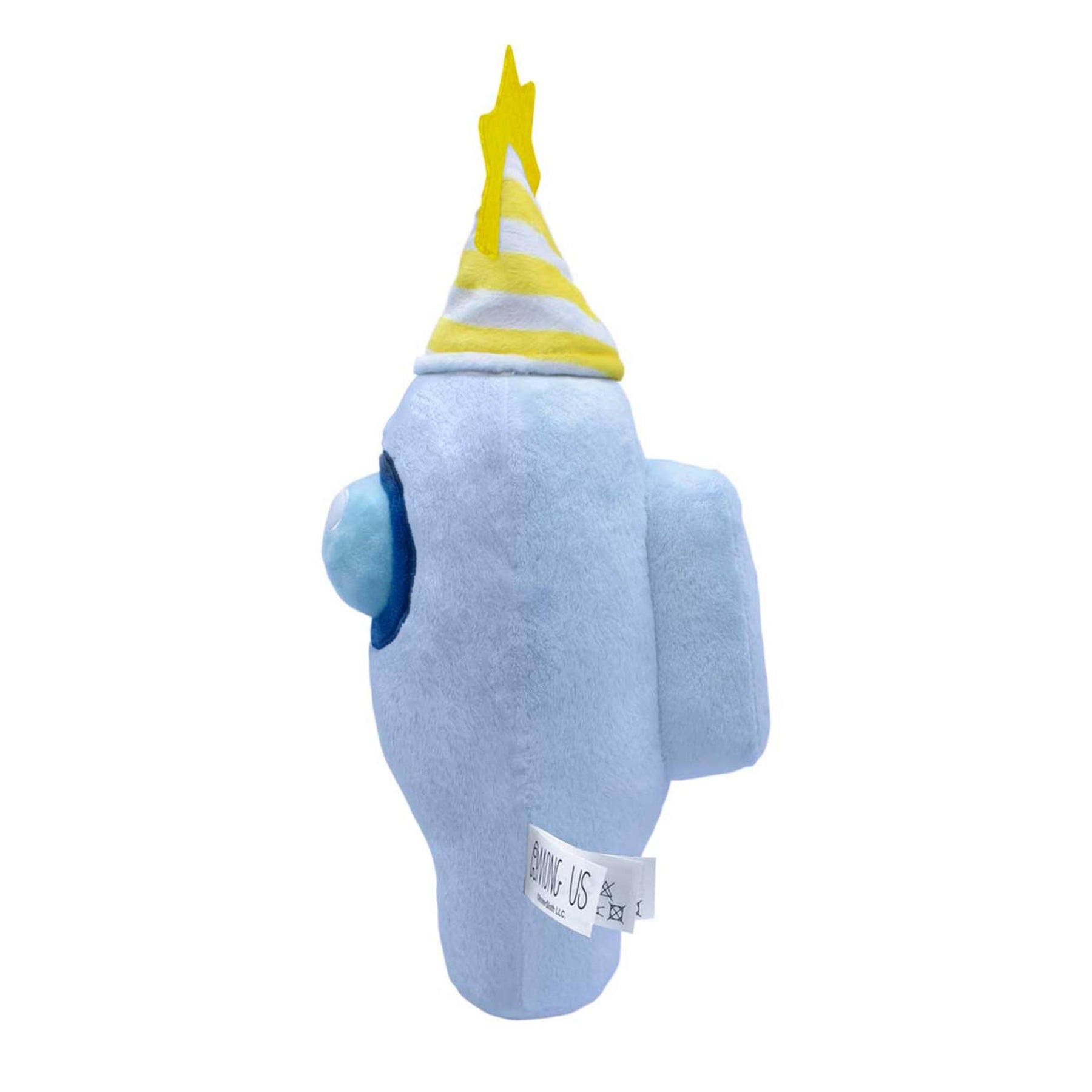 Among Us 7 Inch Plush | White Crewmate w/ Party Hat