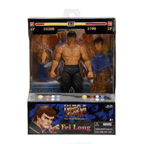 Street Fighter II 6 Inch Action Figure | Fei Long