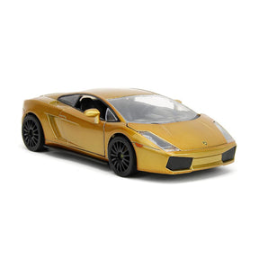 Fast & Furious 1:24 F10 Candy Gold Lamborghini Die-Cast Car