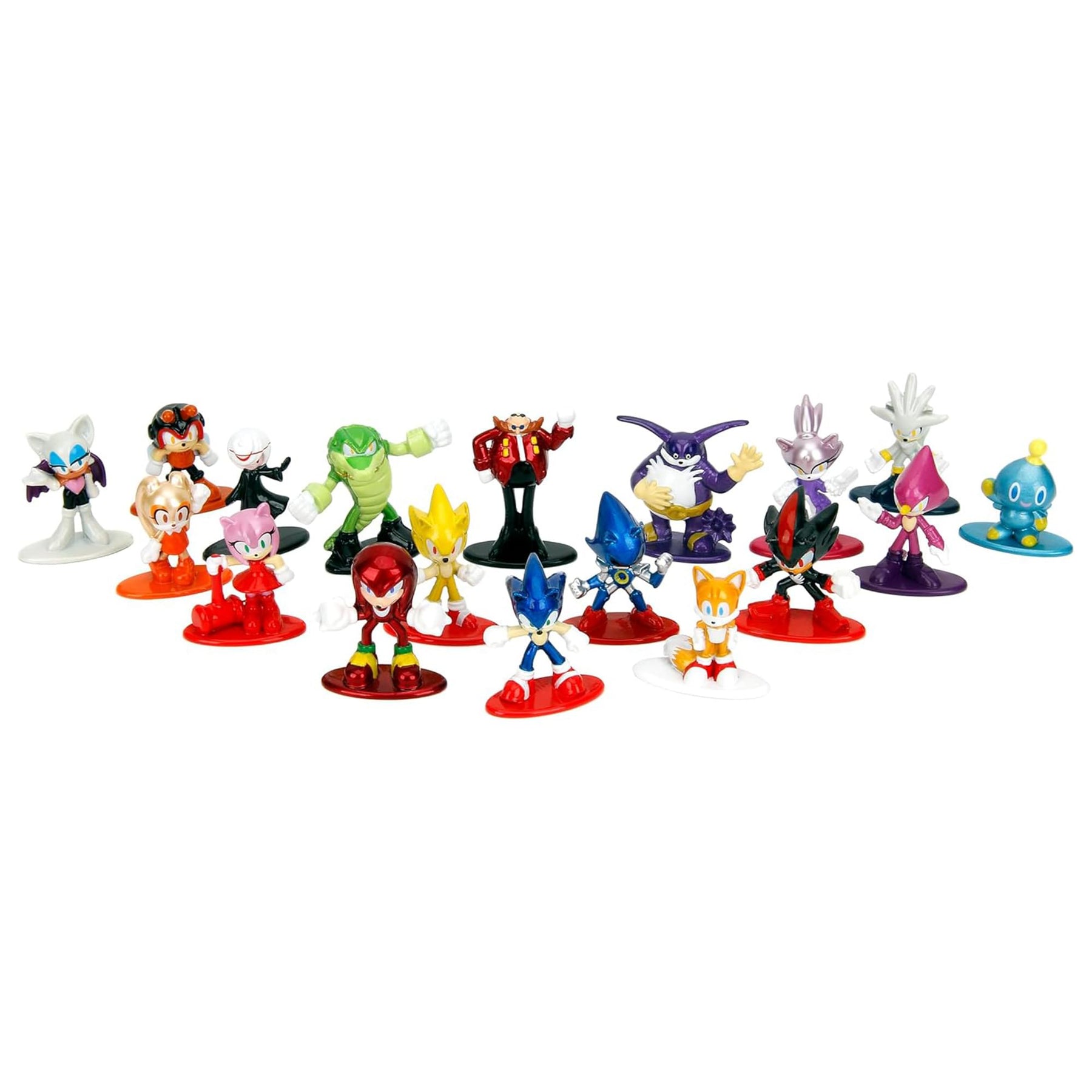 Sonic The Hedgehog 1.65 Inch Nano MetalFigs 18-Pack