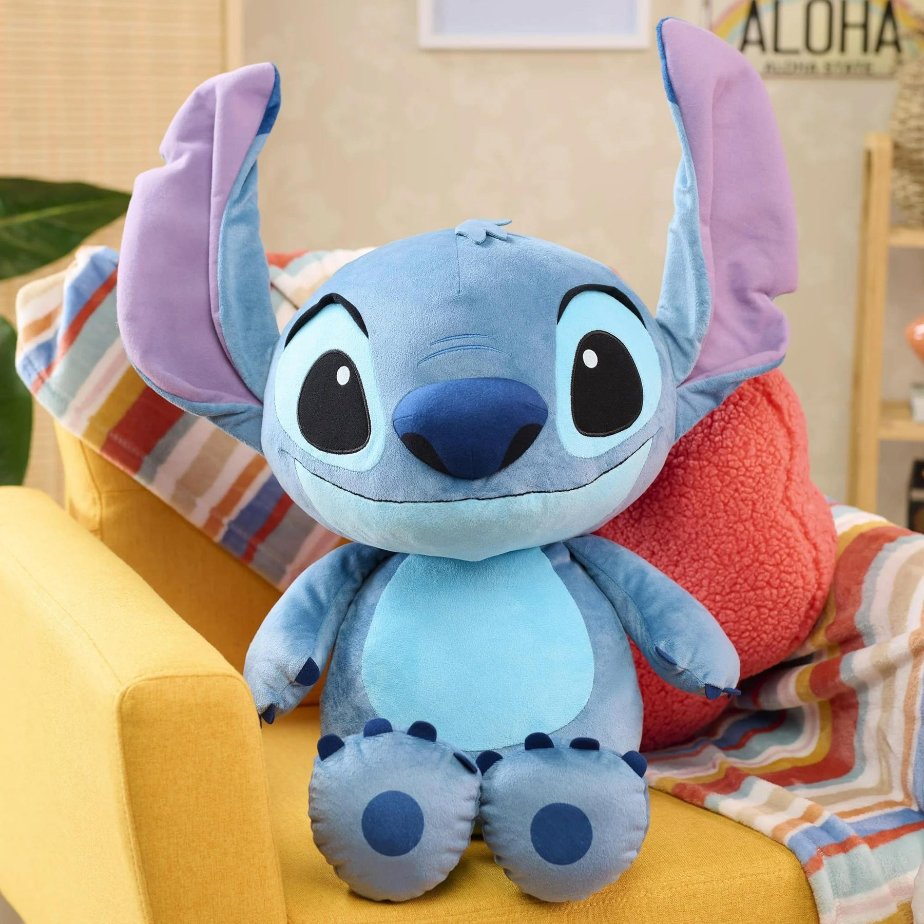 Disney Lilo & Stitch Jumbo 32 Inch Plush | Stitch