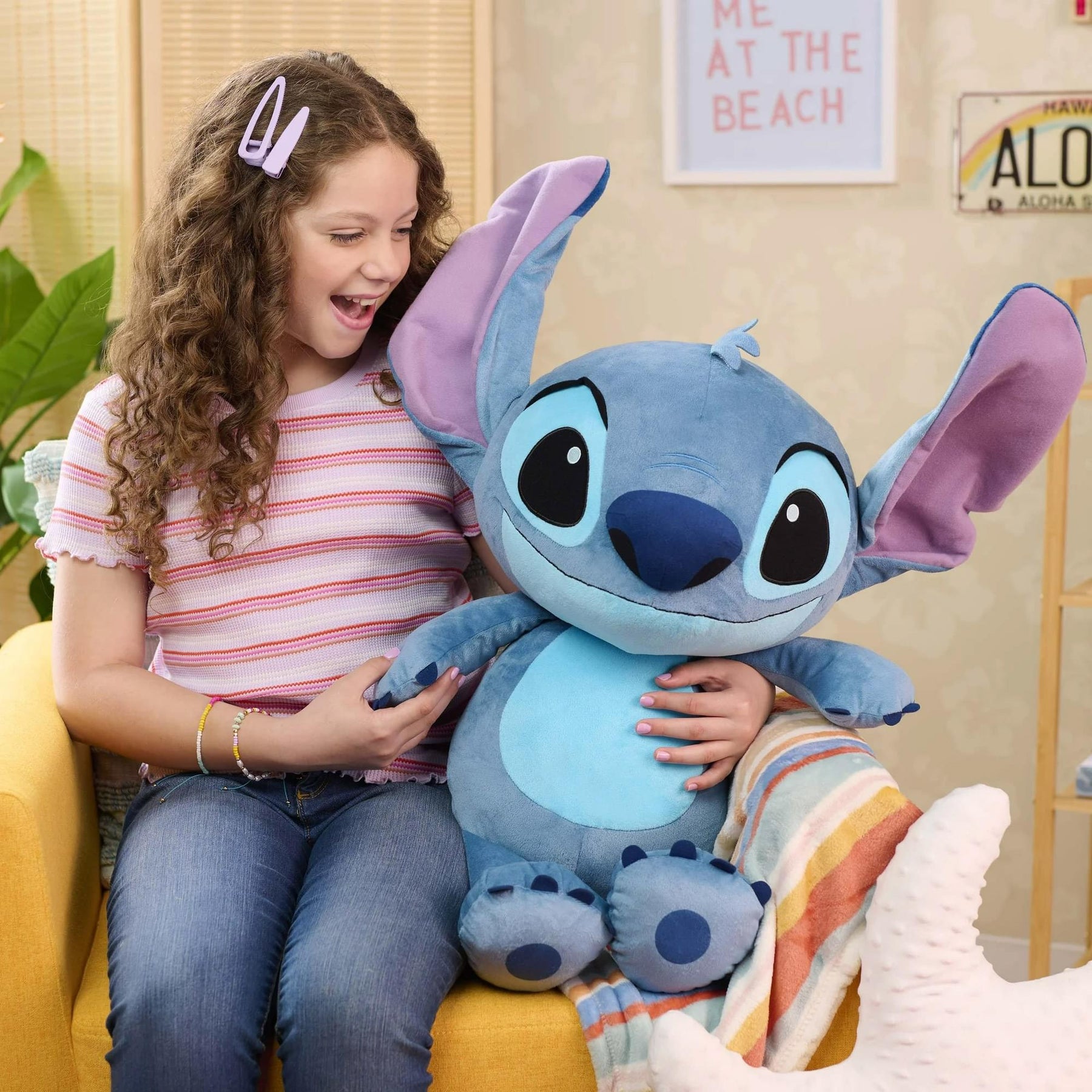 Disney Lilo & Stitch Jumbo 32 Inch Plush | Stitch