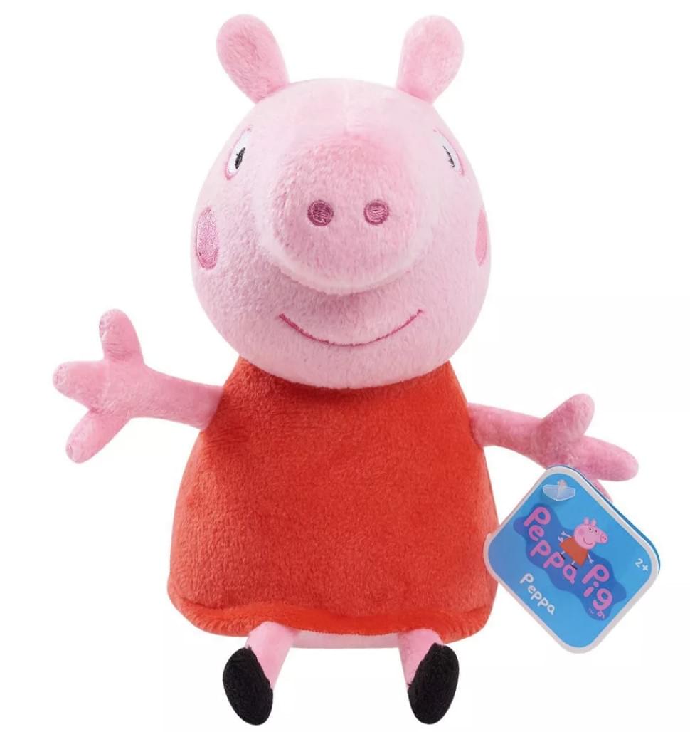 Peppa Pig 6 Inch Bean Plush | Peppa Pig Red Dress