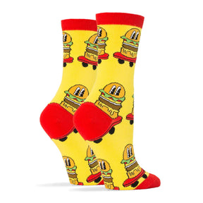 Burgers on Wheels Men's Crew Socks