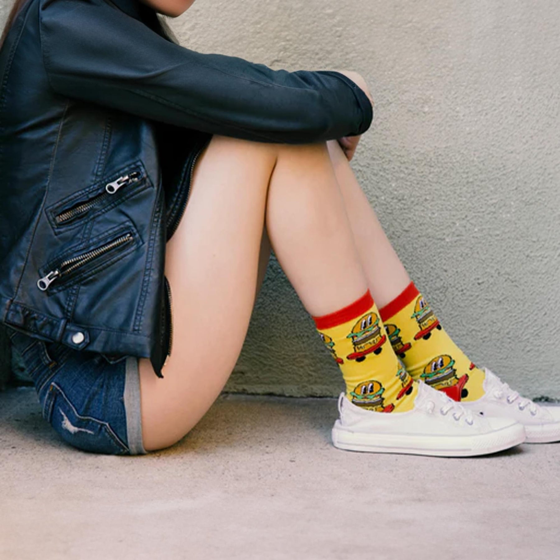 Burgers on Wheels Men's Crew Socks