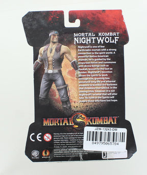 Mortal Kombat 4 Inch Nightwolf Action Figure | Damaged Package