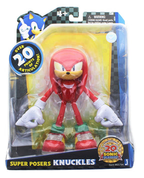 Sonic the Hedgehog 20th Anniversary 6 Inch Action Figure - Knuckles