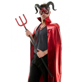 Bedazzled Rhinestone Devil Pitchfork Adult Costume Accessory