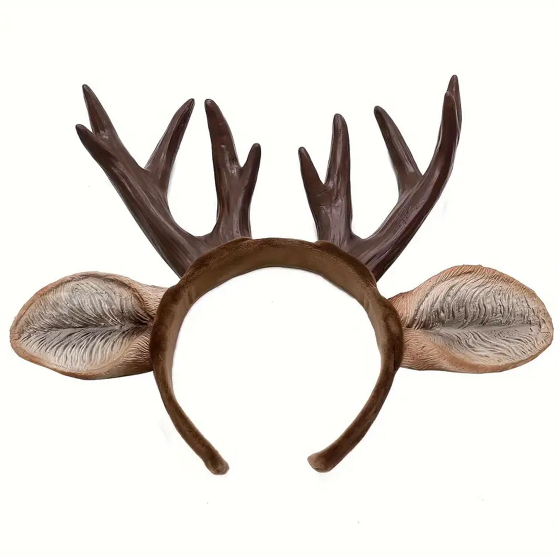 Deer Horn and Ear Adult Costume Headband