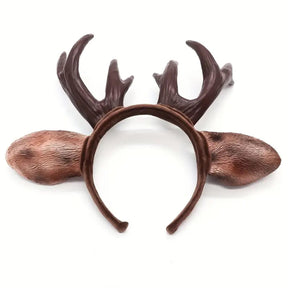 Deer Horn and Ear Adult Costume Headband