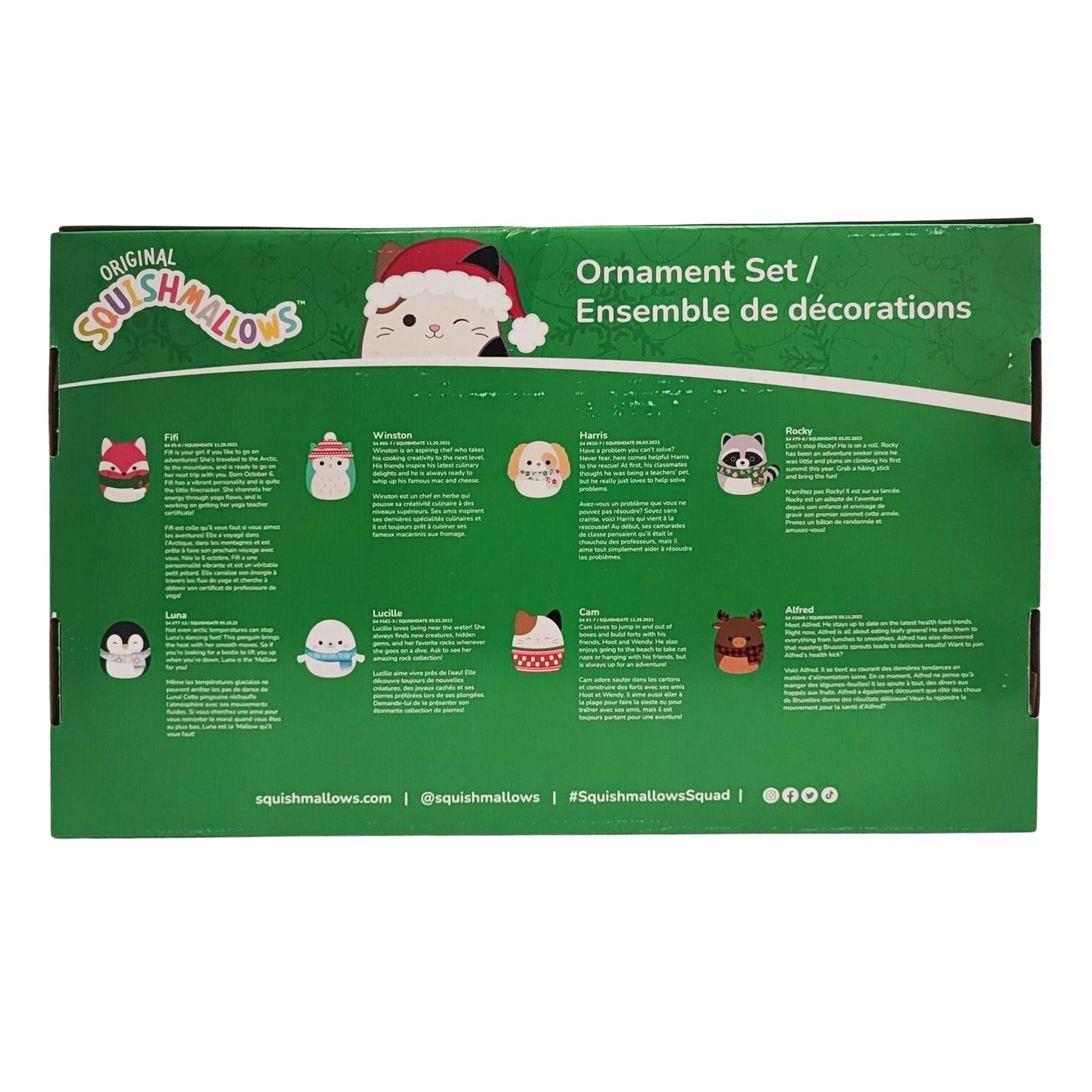 Personalized Squishmallow Christmas Ornament 2023, Squishmallow