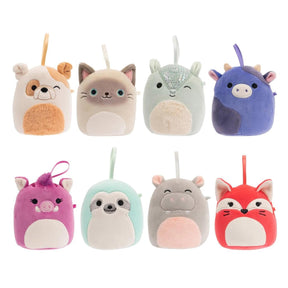 Squishmallow 4 Inch Plush Ornament 8 Pack | Animal