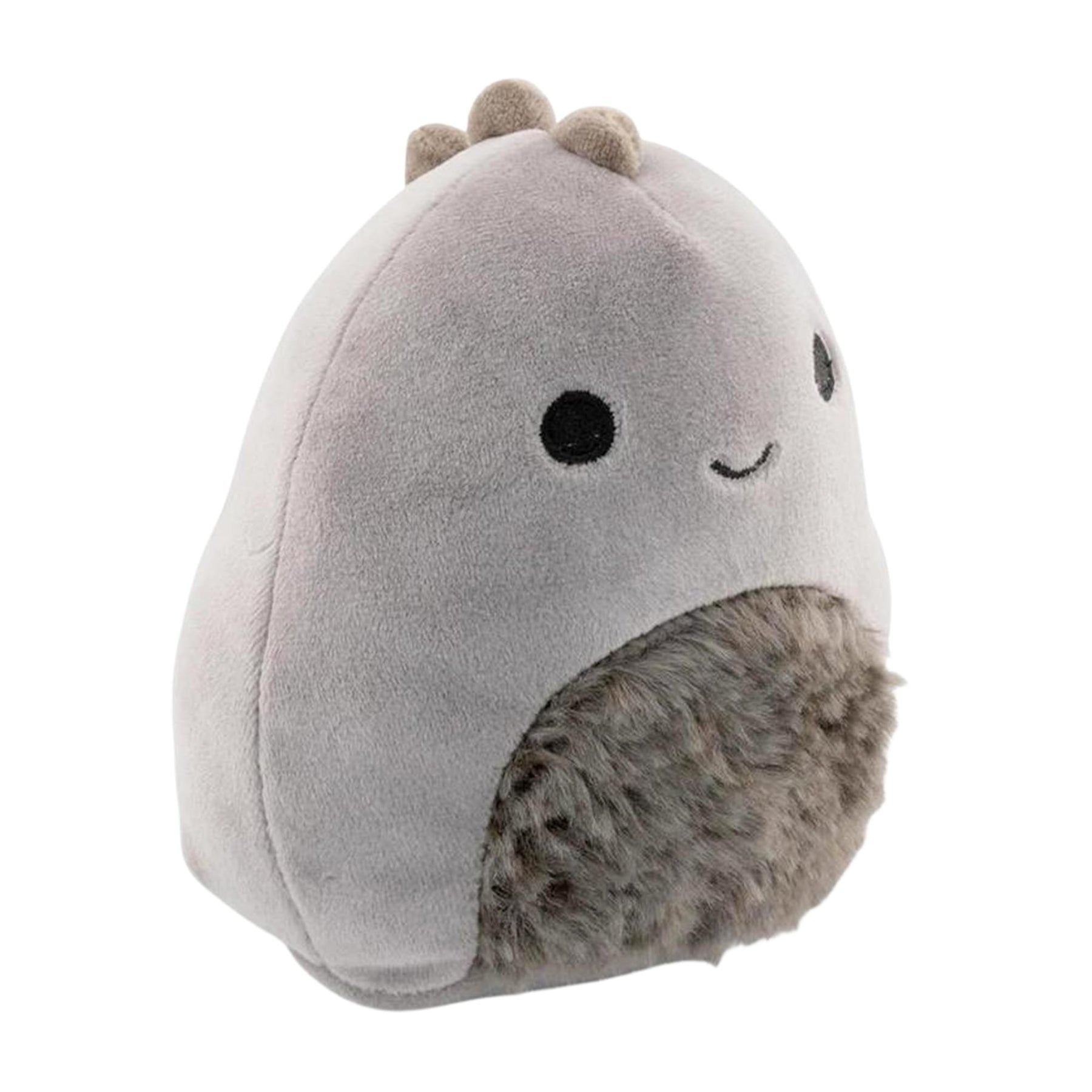 Squishmallow Cozy Squad 8 Inch Plush | Lang the Gray Dinosaur