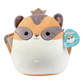 Squishmallow Cozy Squad 8 Inch Plush | Ziv the Sugar Glider with Hat