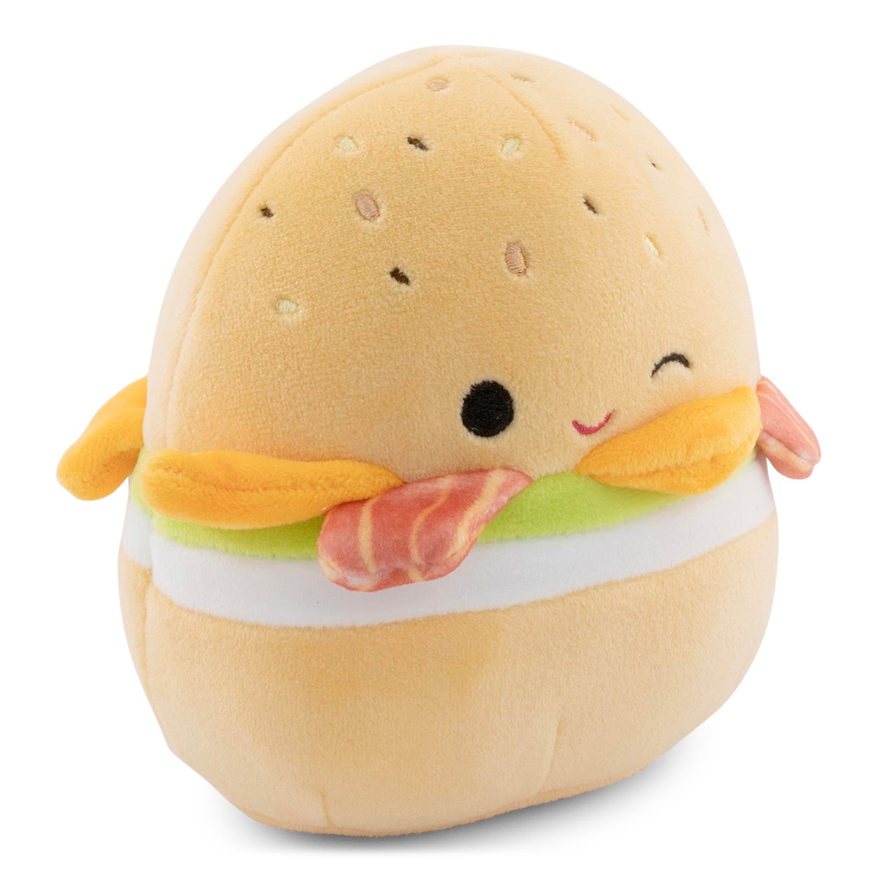 Squishmallows Breakfast Squad 5 Inch Plush | Geronimo The Bagel