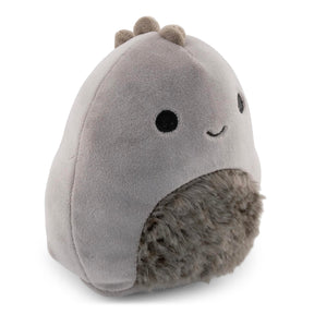 Squishmallows Cozy Squad 5 Inch Plush | Lang The Gray Dinosaur