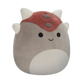 Squishmallow 8 Inch Newbie Squad Plush | Ainhoca The Armored Dinosaur