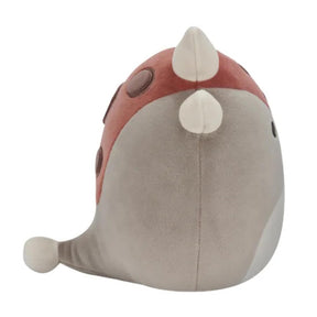 Squishmallow 8 Inch Newbie Squad Plush | Ainhoca The Armored Dinosaur