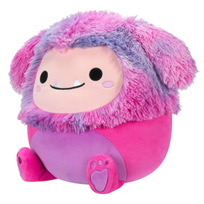 Squishmallow 12 Inch Plush | Woxie the Magenta Bigfoot