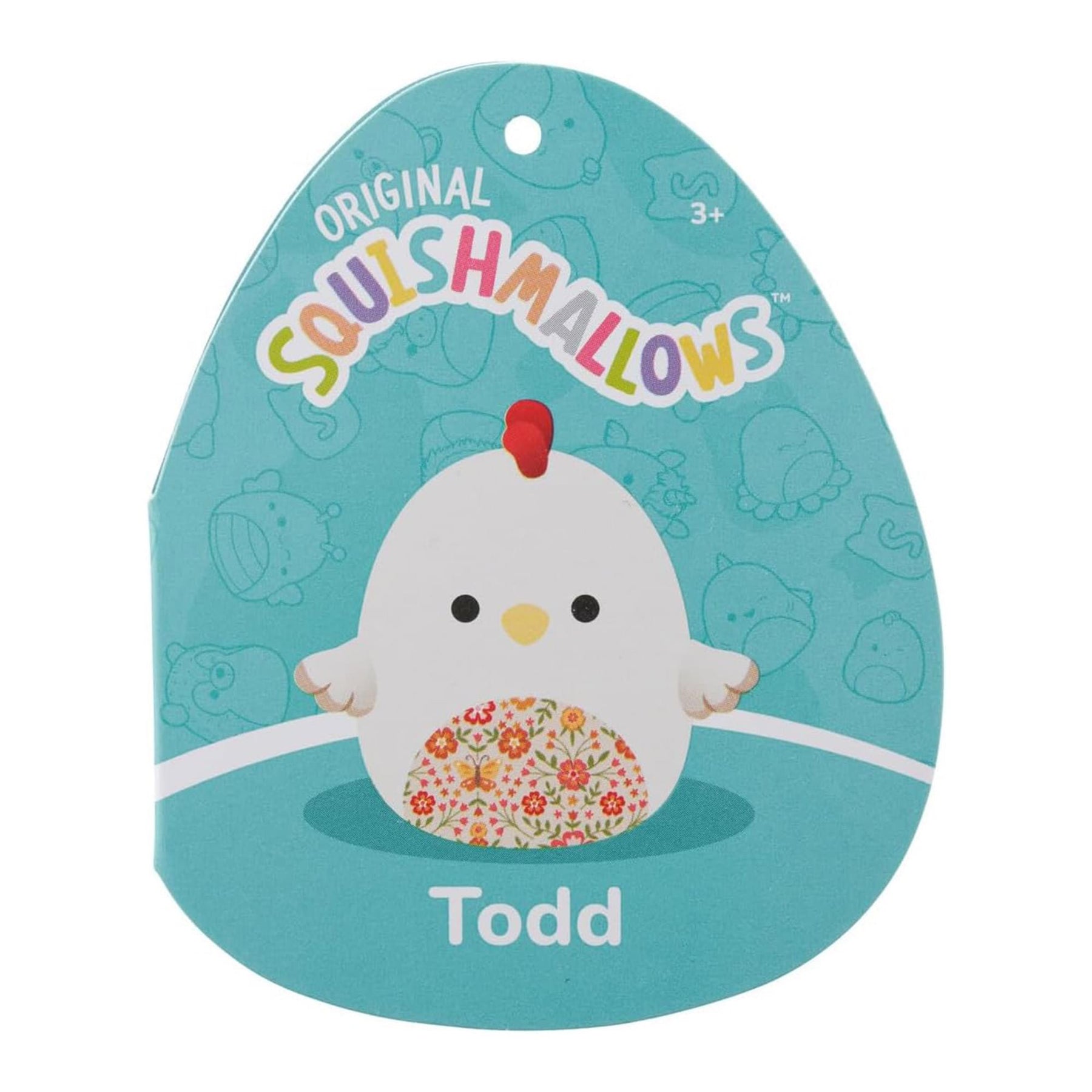 Squishmallow 12 Inch Plush | Todd the Beige Rooster