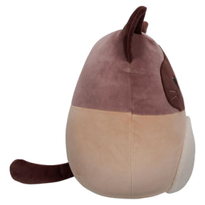 Squishmallow 12 Inch Plush | Woodward the Brown and Tan Snowshoe Cat